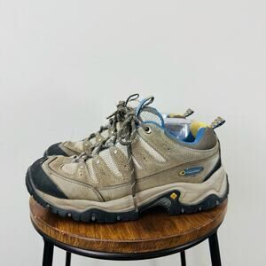 Columbia Sawtooth Brown Suede Leather Hiking Boots Women’s Size 9.5